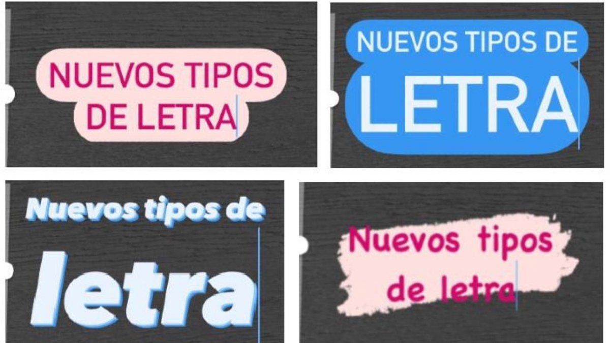 Las nuevas tipografias de Instagram