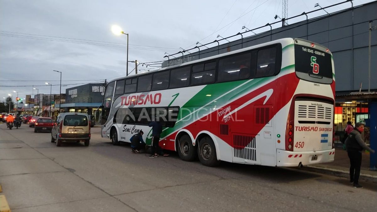 La Municipalidad coordinó el traslado de 36 personas oriundas de Chaco que estaban varadas en la ciudad desd marzo.