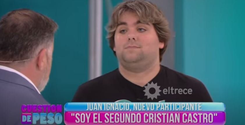 Juani Romero, el Cristian Castro de Cuestión de peso.