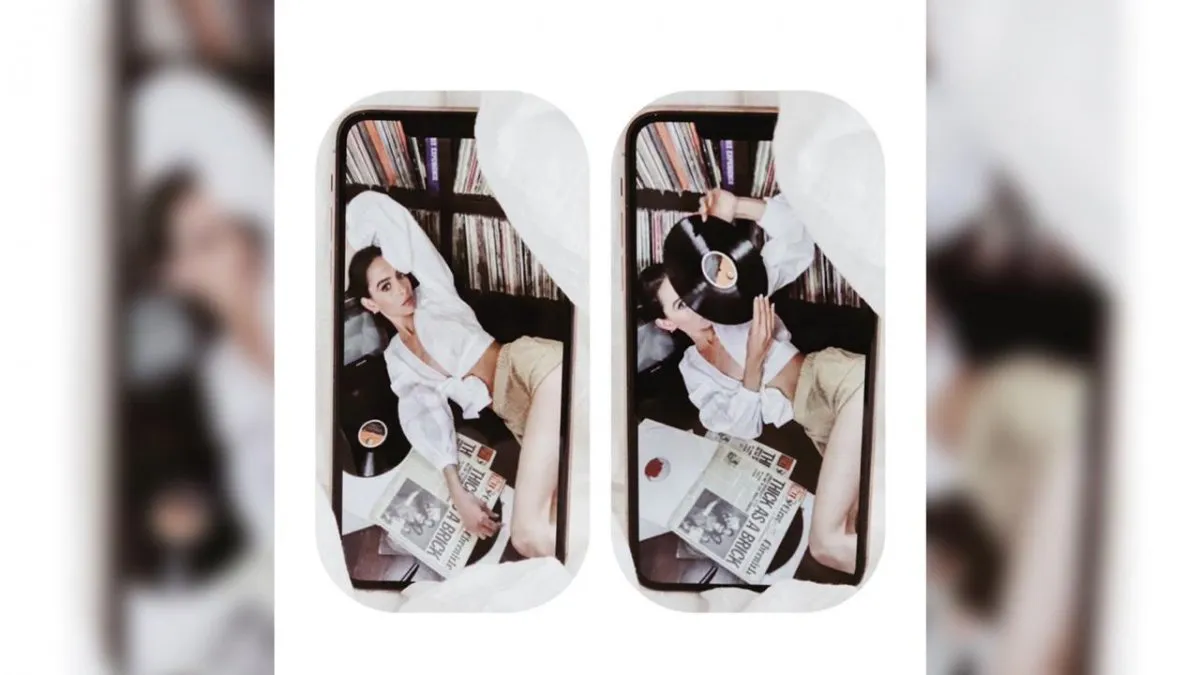 Sesión de fotos virtual (Gentileza: @alana.com.ar )