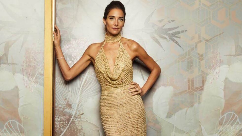 Juana Viale hizo el programa de Mirtha con herpes en la boca y le agradeció a su maquillador por haber "hecho magia".