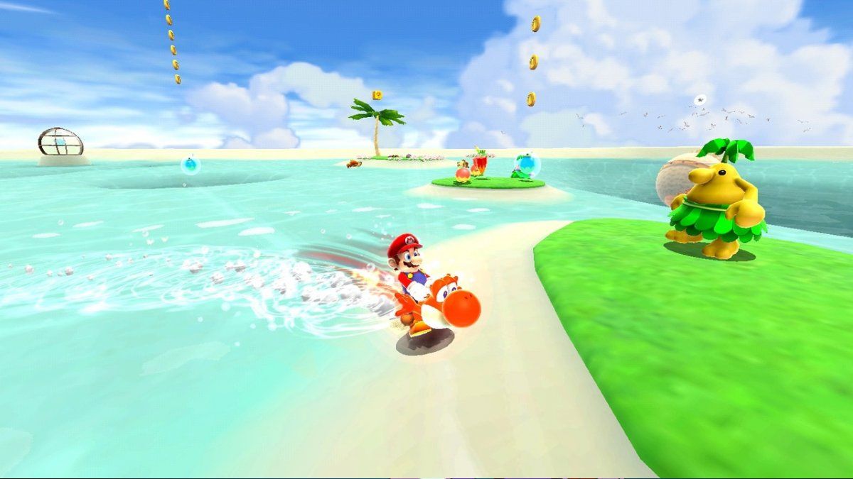 Captura de pantalla de Super Mario Galaxy 2
