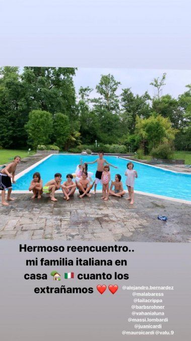 Historia de Wanda Nara con su familia (@wanda_icardi)