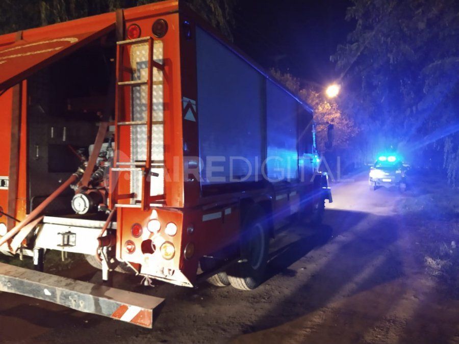 Una vivienda se incendió en calle San Juan al 7600.