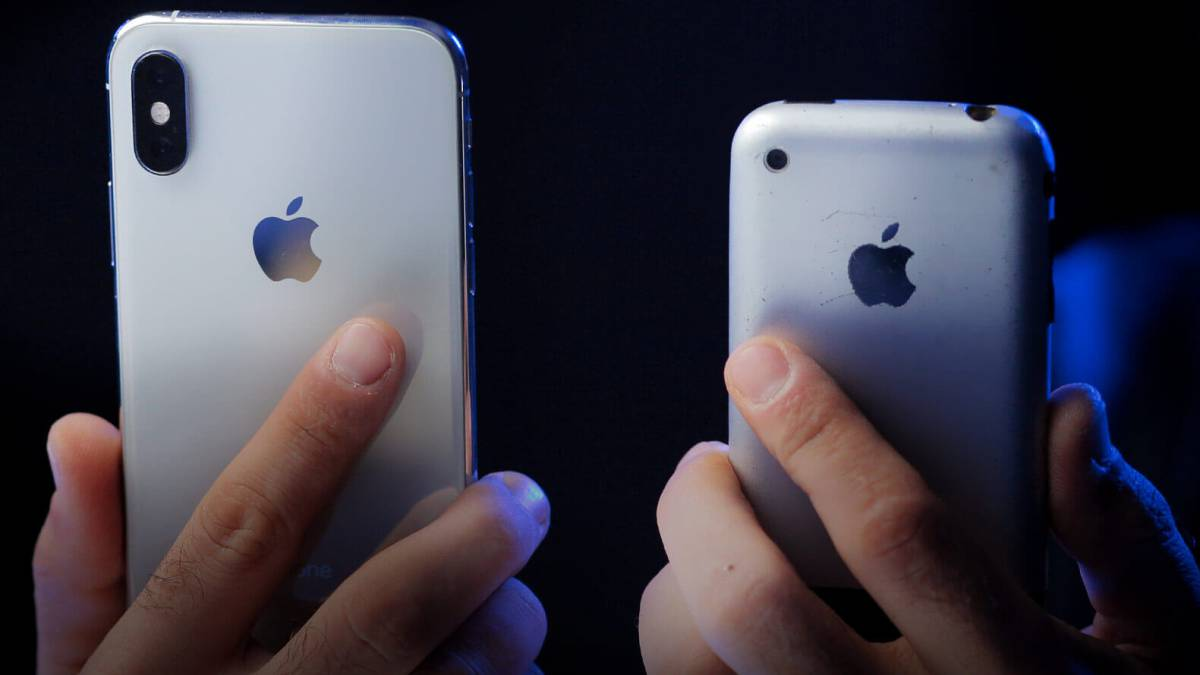 Evolución del Iphone