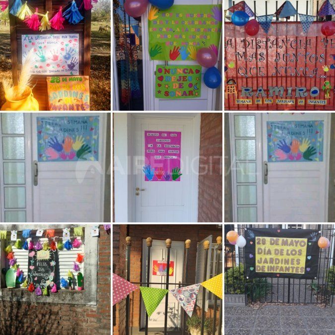 Carteles del Día de los Jardines.