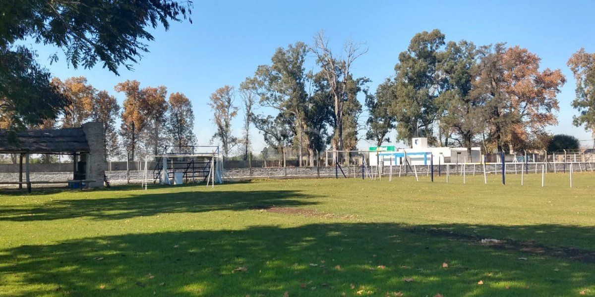 Se llevaron las redes de los arcos.