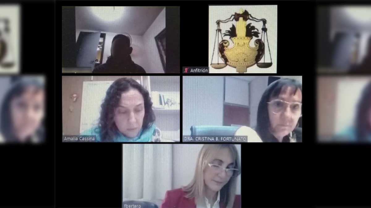 La audiencia se desarrolló por videoconferencia