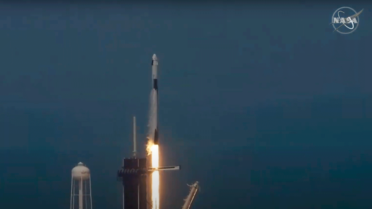 El Lanzamiento Fue Exitoso Y La Nave Crew Dragon Ya Esta En El Espacio