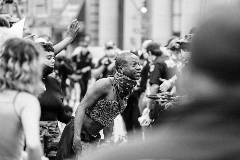 Las protestas contra el racismo se extendieron por todo el país. 