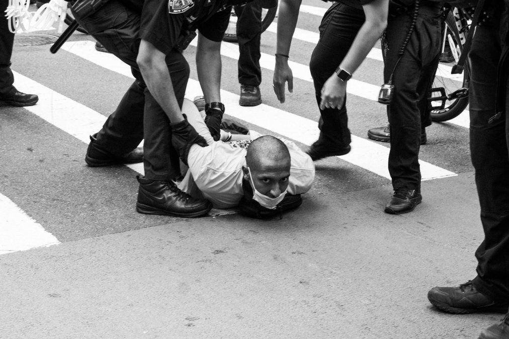 Las protestas contra el racismo se extendieron por todo el país. 