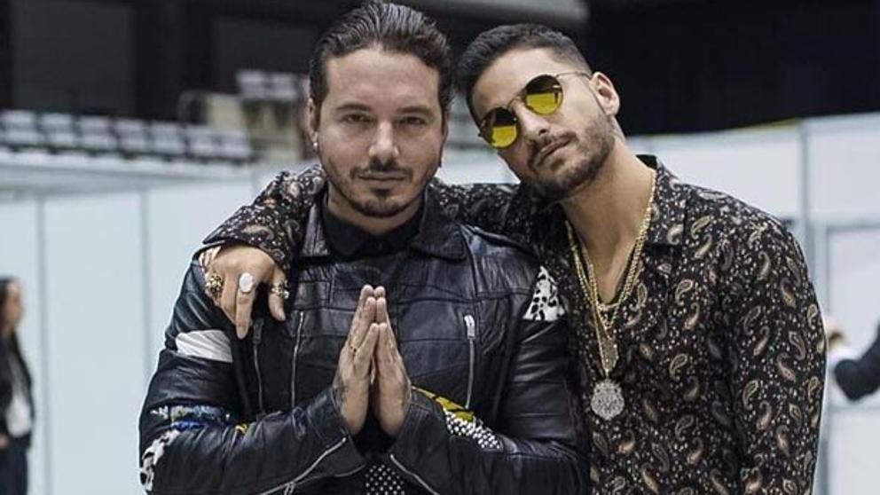 J Balvin y Maluma, compatriotas y amigos.