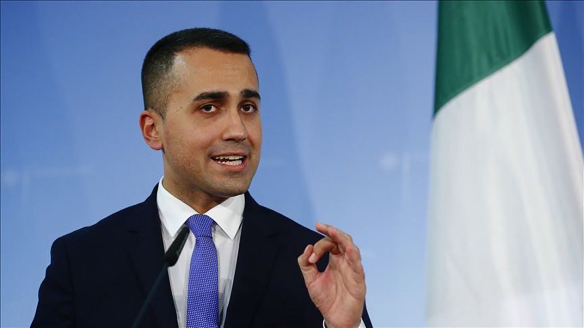 El ministro de Exteriores de Italia, Luigi Di Maio.