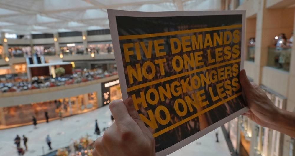 Protestas Hong Kong / Foto: Associated Press. Vincent Yu