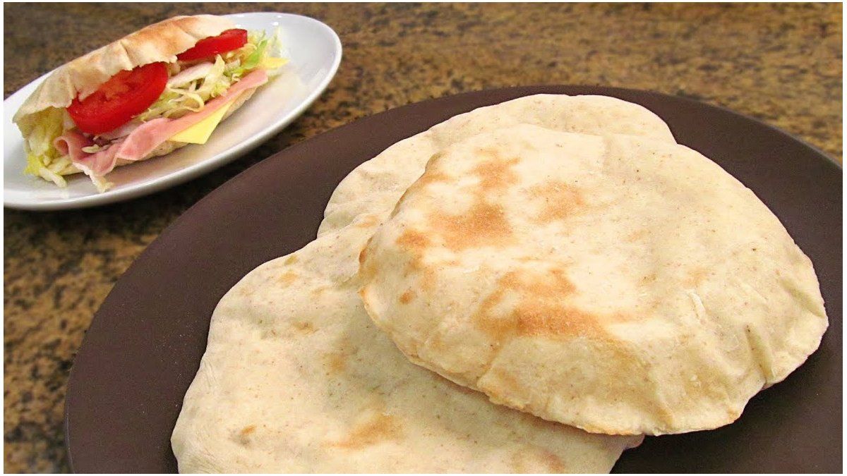 Pan árabe hecho en casa paso a paso Pan árabe hecho en casa paso a paso