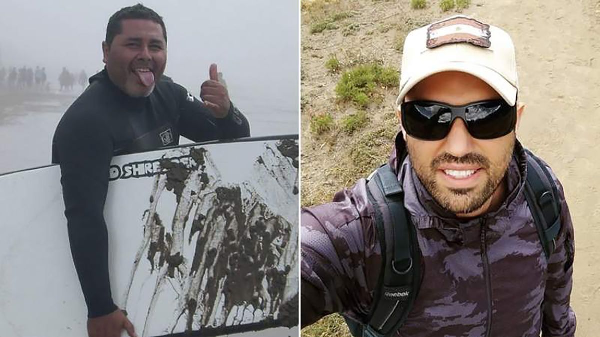 El subcomisario Maximiliano Firma Paz, de la Estación VI Villa Crespo y el comandante director Ariel Gastón Vázquez, de la Compañía de Planeamiento Desarrollo y RRHH de Bomberos de la Ciudad.