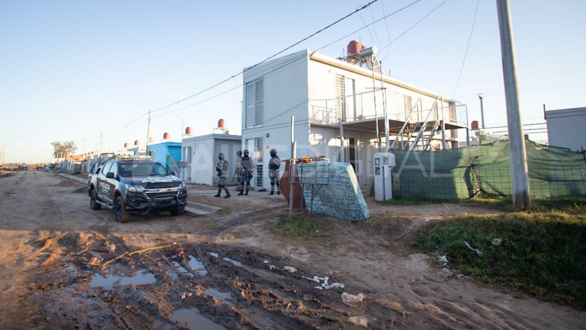 Desalojaron una vivienda en barrio Jesuitas.