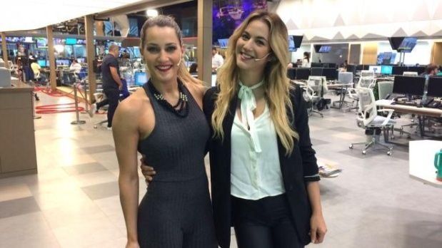 Flor Vigna y Mica Viciconte sellaron la paz.