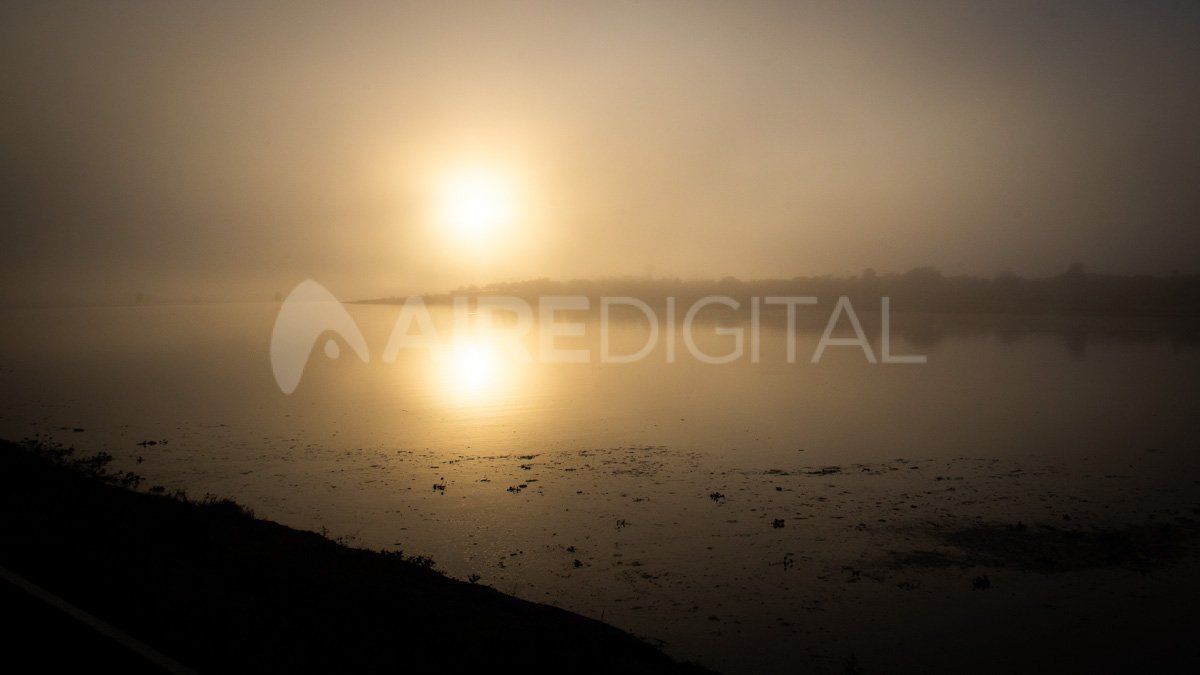 La niebla se adueñó de Santa Fe La niebla se adueñó de Santa Fe