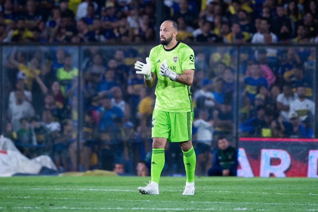 El arquero se desvinculará de Boca a fin de mes.
