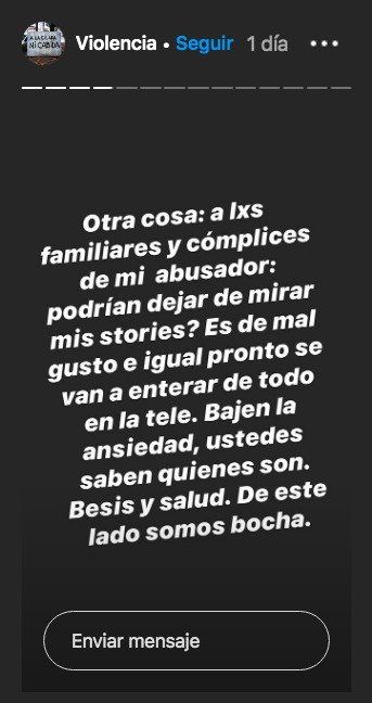 Captura de instagram