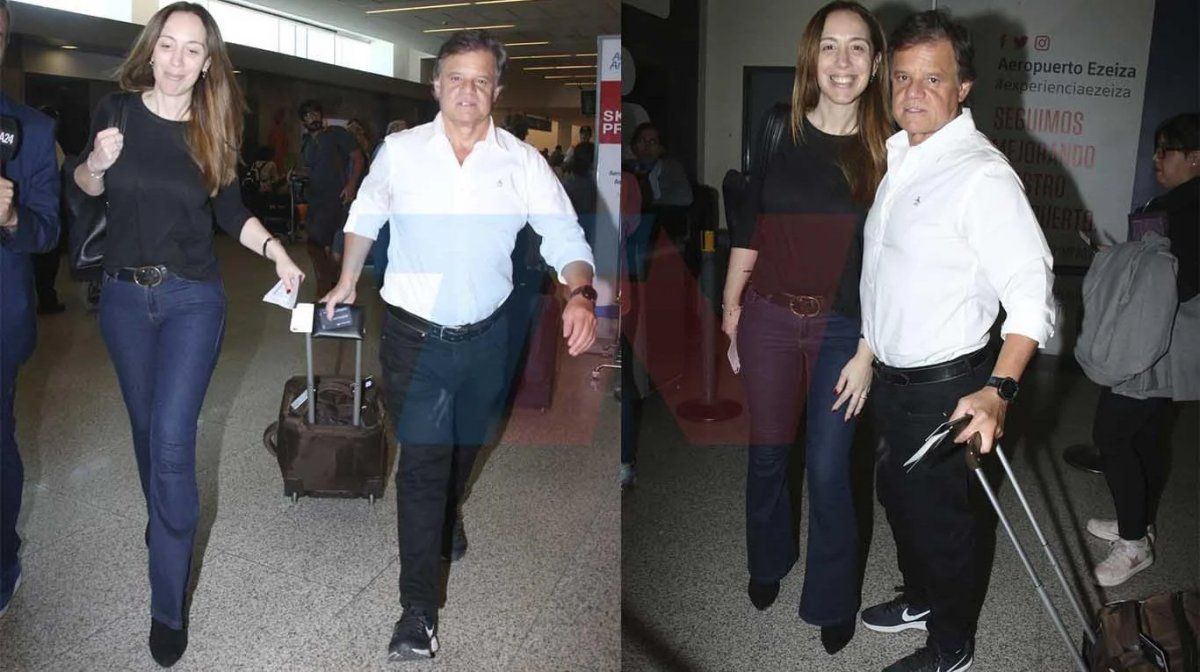 Enrique Sacco y María Eugenia Vidal