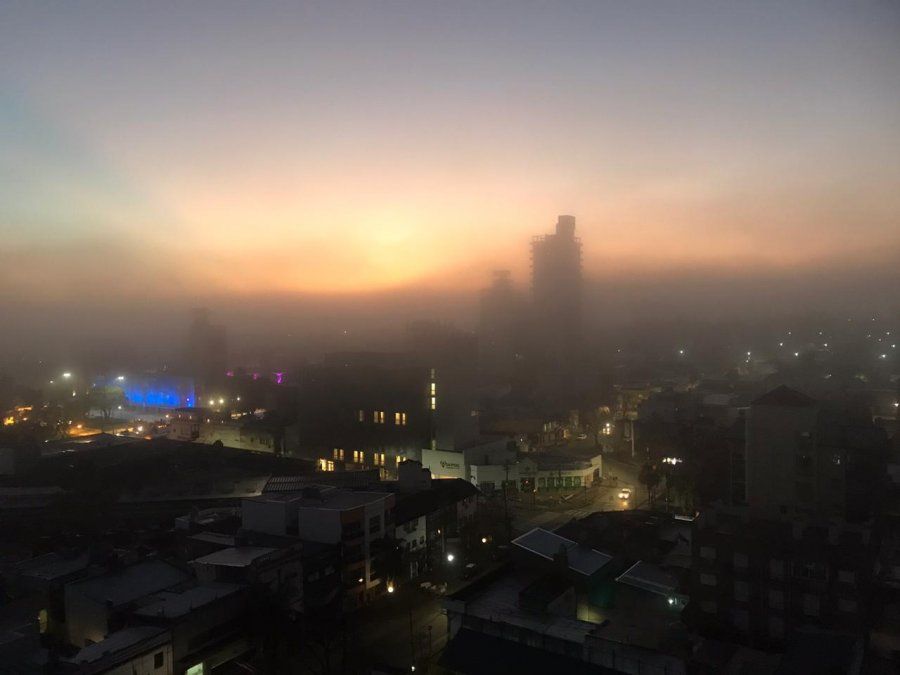 Así amaneció Santa Fe este martes