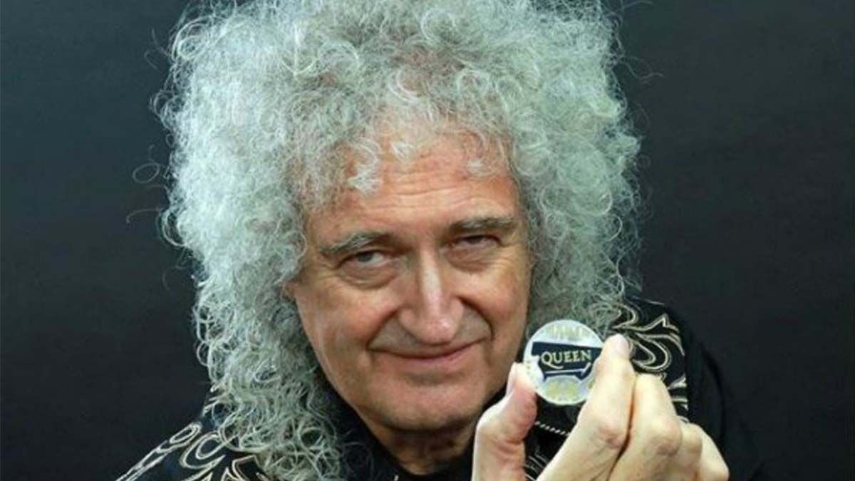 Brian May, integrante de Queen, fue elegido como el mejor guitarrista de la historia