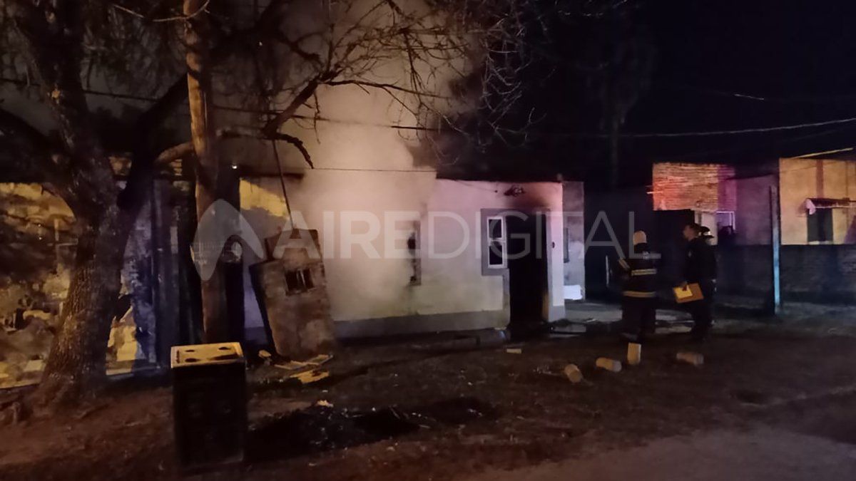 Franco Escola vivía a metros de la casa quemada