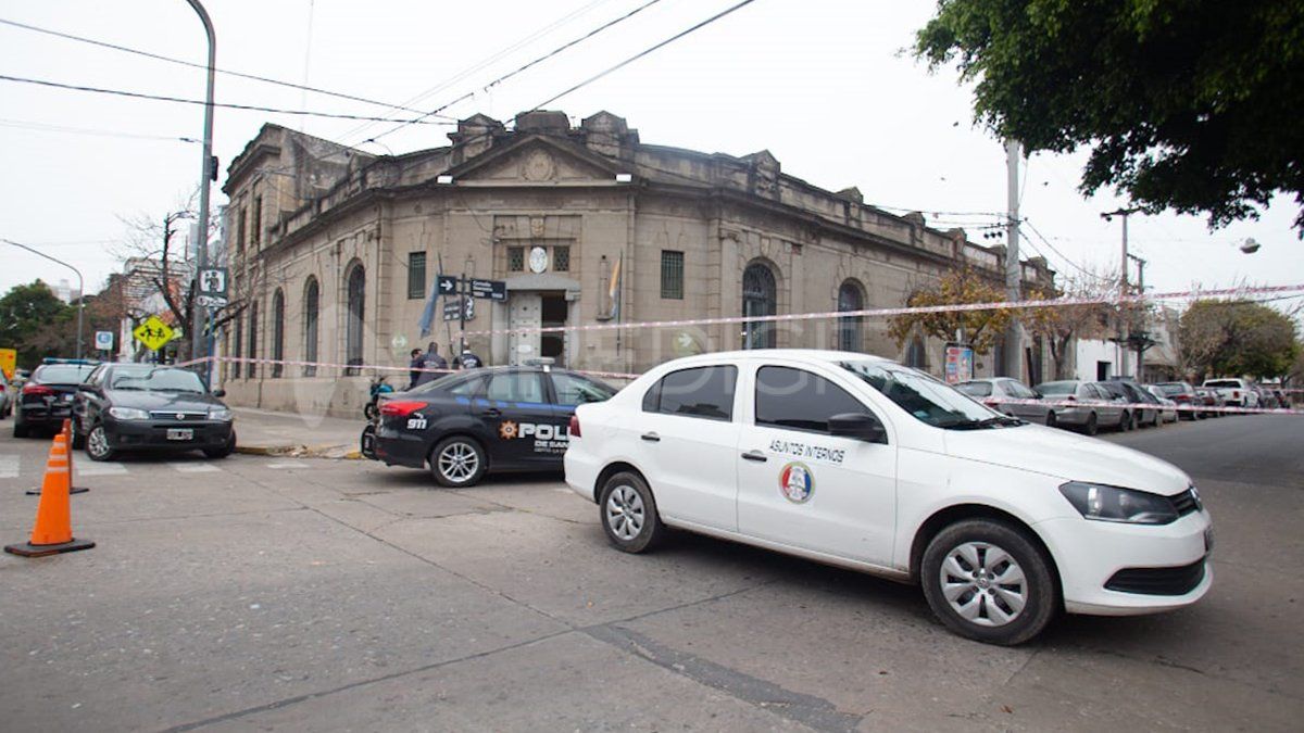 Por el operativo calle Saavedra, entre General López y 3 de Febrero se vio interrumpido por varias horas.