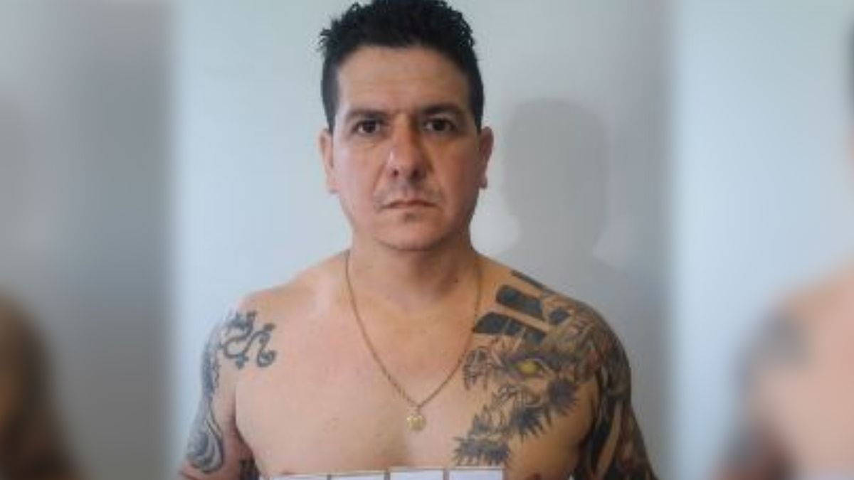 Celer, al momento de ser detenido e identificado en la primera causa que tuvo en la Justicia provincial.