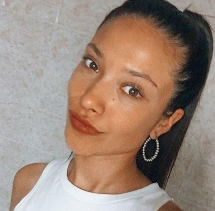 Melina Neto, ex pareja de Miguel Brizuela, quien denunció por violencia de género.