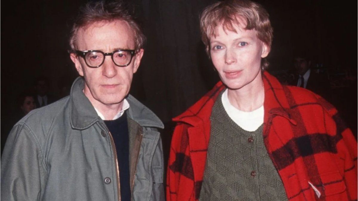 Woody Allen y Mia Farrow