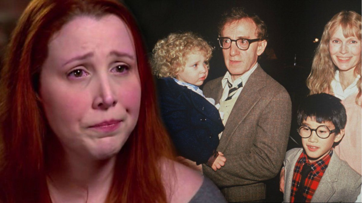 Woody Allen y su hija, Dylan Farrow