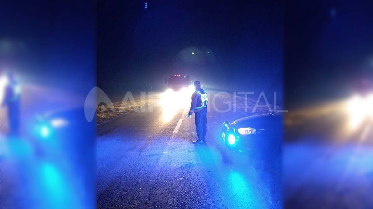 Tras el accidente, se instauró un dispositivo de tránsito alternado sobre la ruta 34