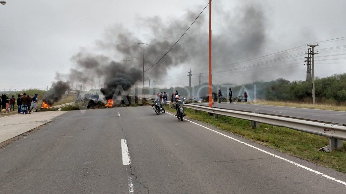 Corte total de circulación en la circunvalación oeste