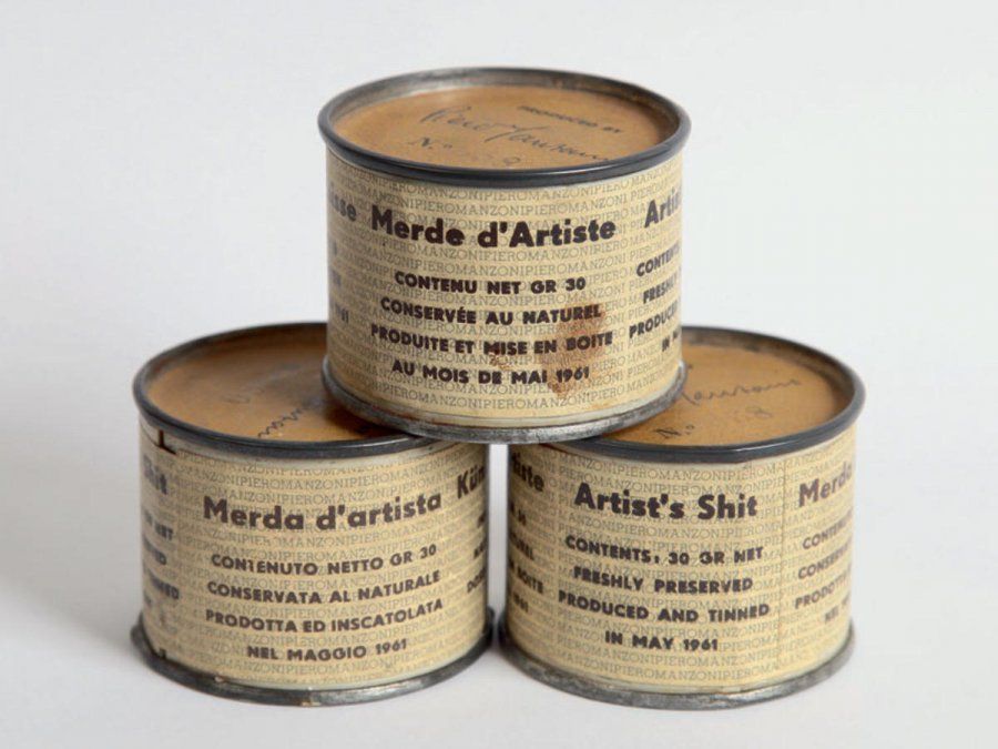 Piero Manzoni, Mierda de artista, 1961
