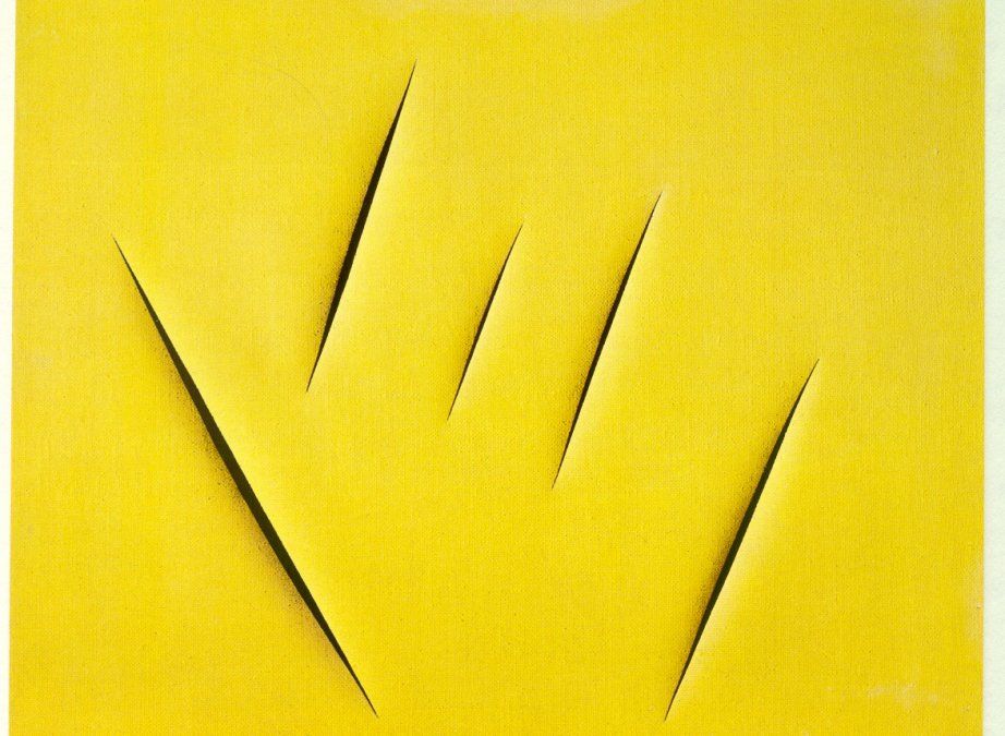 Lucio Fontana, Concepto espacial, 1959