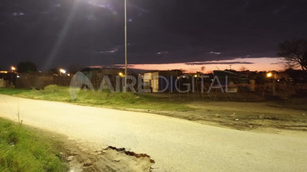 Gendarmería controla la zona en vehículos particulares