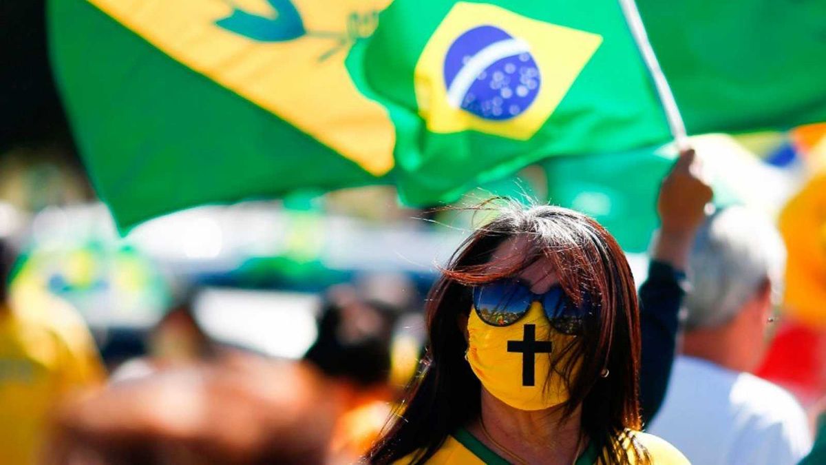 Brasil es el segundo país más complicado por la pandemia. 