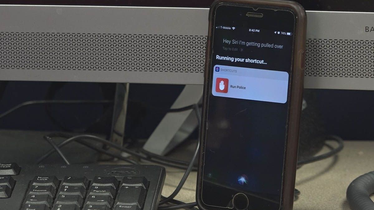 "Siri, I’m getting pulled over” activará el comando para comenzar a grabar el video.