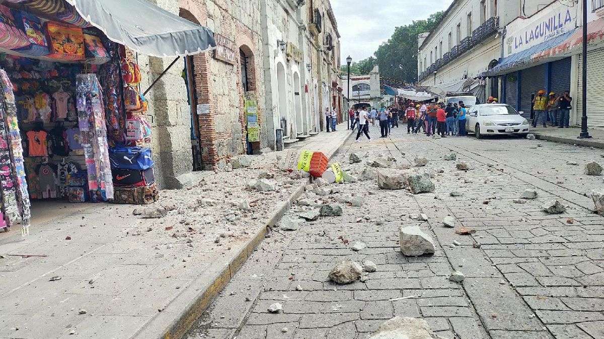 El sismo se sintió en varios estados mexicanos.