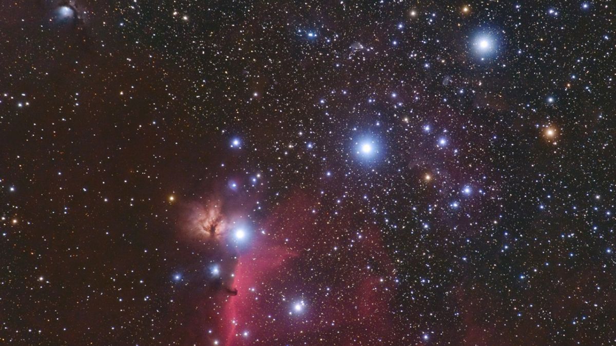 El cinturón de Orión es famoso por las Tres Marías.