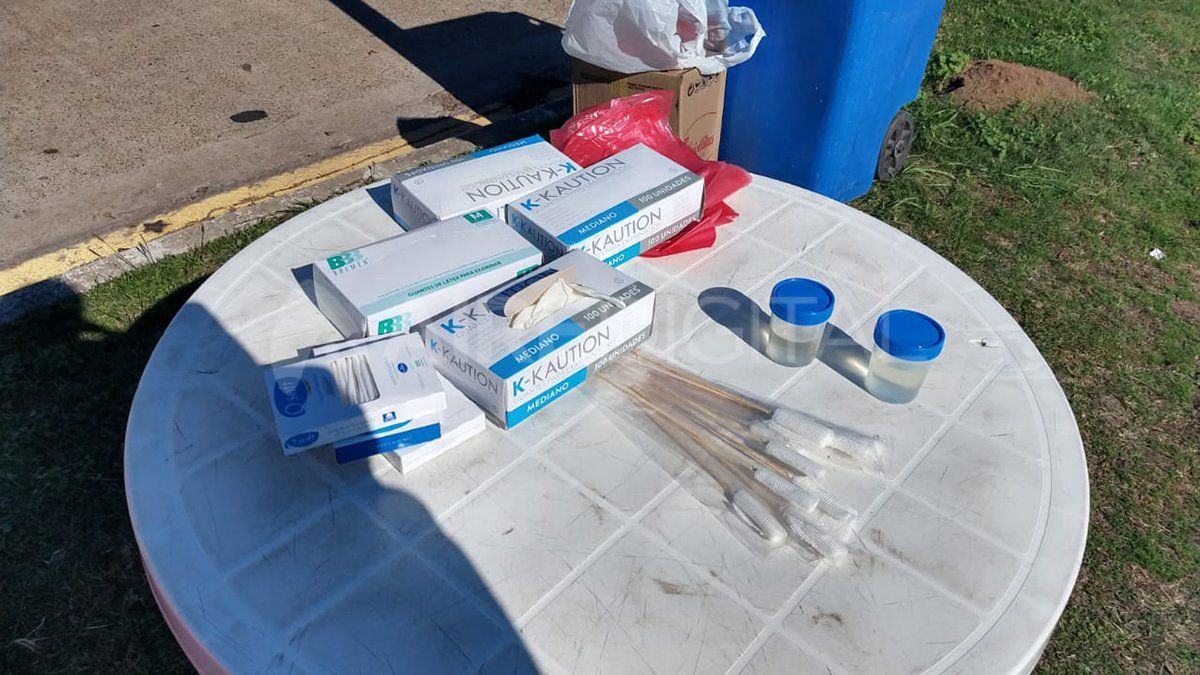 Equipo para hacer los controles de olfato en el Túnel Subfluvial.