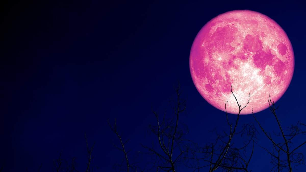 Luna llena en Virgo (Imagen ilustrativa)