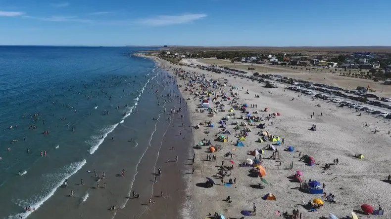 Fue en la localidad de Playas Doradas, una ciudad balnearia ubicada a 50 kilómetros de Sierra Grande, al sudeste de la provincia de Río Negro.