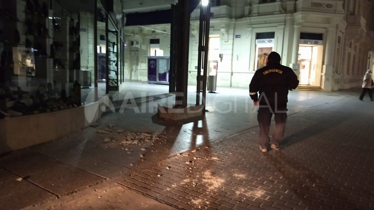 Personal del Cobem llegó hasta el lugar