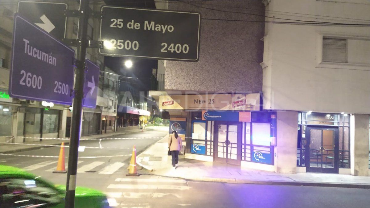 Se interrumpió la circulación por la zona