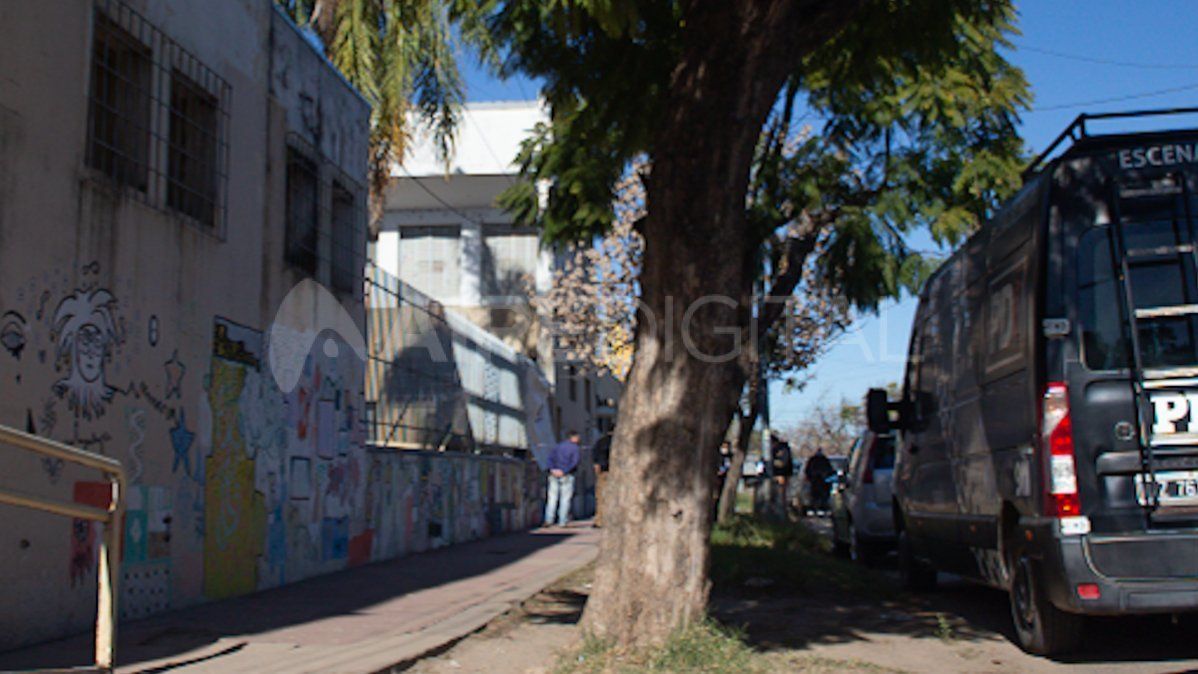 Estrada y Mendoza. El barrio Santa Rosa de Lima estuvo movilizado tras el hallazgo.