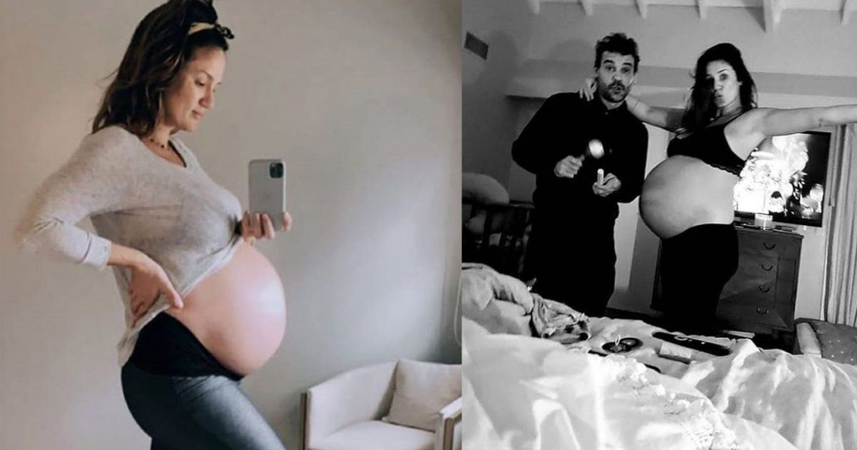 Paula Chaves mostró su pancita en las redes. ¡Ya llega Filipa!